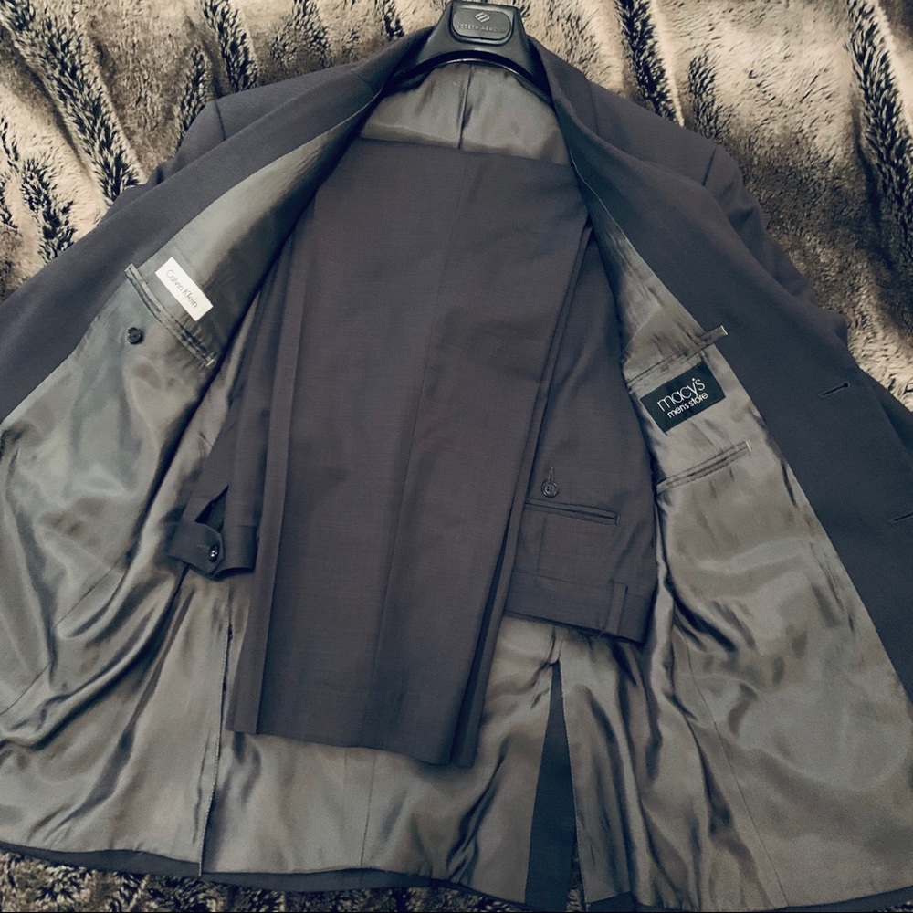 Calvin Klein Grey Full Suit - Picture 4 of 8